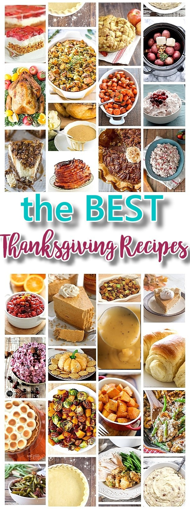Classic Thanksgiving Side Dishes
 The BEST Thanksgiving Dinner Holiday Favorite Menu Recipes