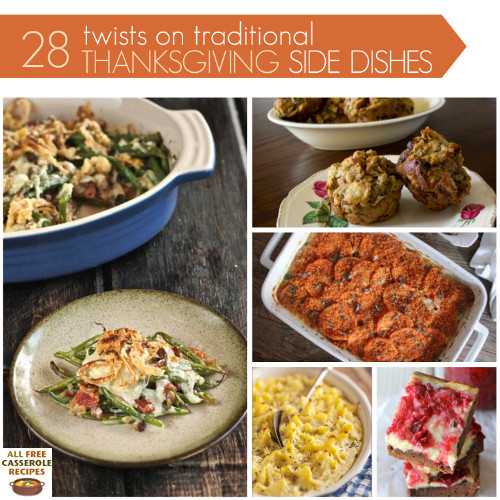Classic Thanksgiving Side Dishes
 28 Twists on Traditional Thanksgiving Side Dishes