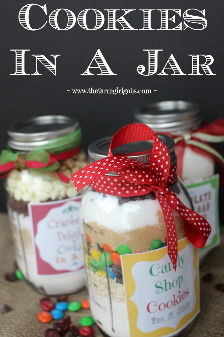 Cookies For Christmas Gifts
 Cookies in a Jar A Perfect Gift Idea