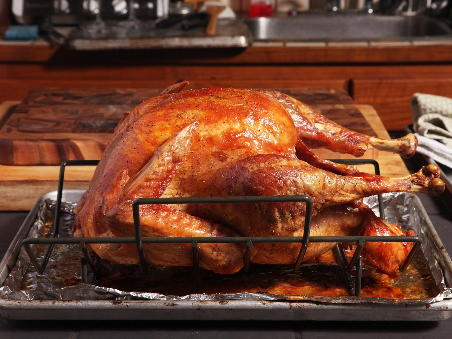 Cooking A Thanksgiving Turkey
 The Food Lab Roasting Turkey Throw Out Your Roasting Pan