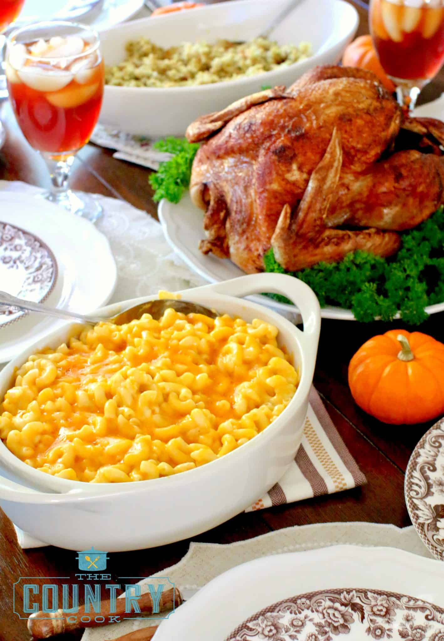 Cooking Thanksgiving Dinner
 Slow Cooker Macaroni and Cheese The Country Cook slow cooker