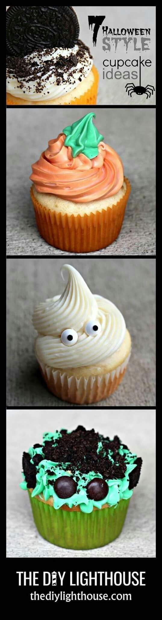 Cool Halloween Cup Cakes
 Best 20 Cool cupcakes ideas on Pinterest