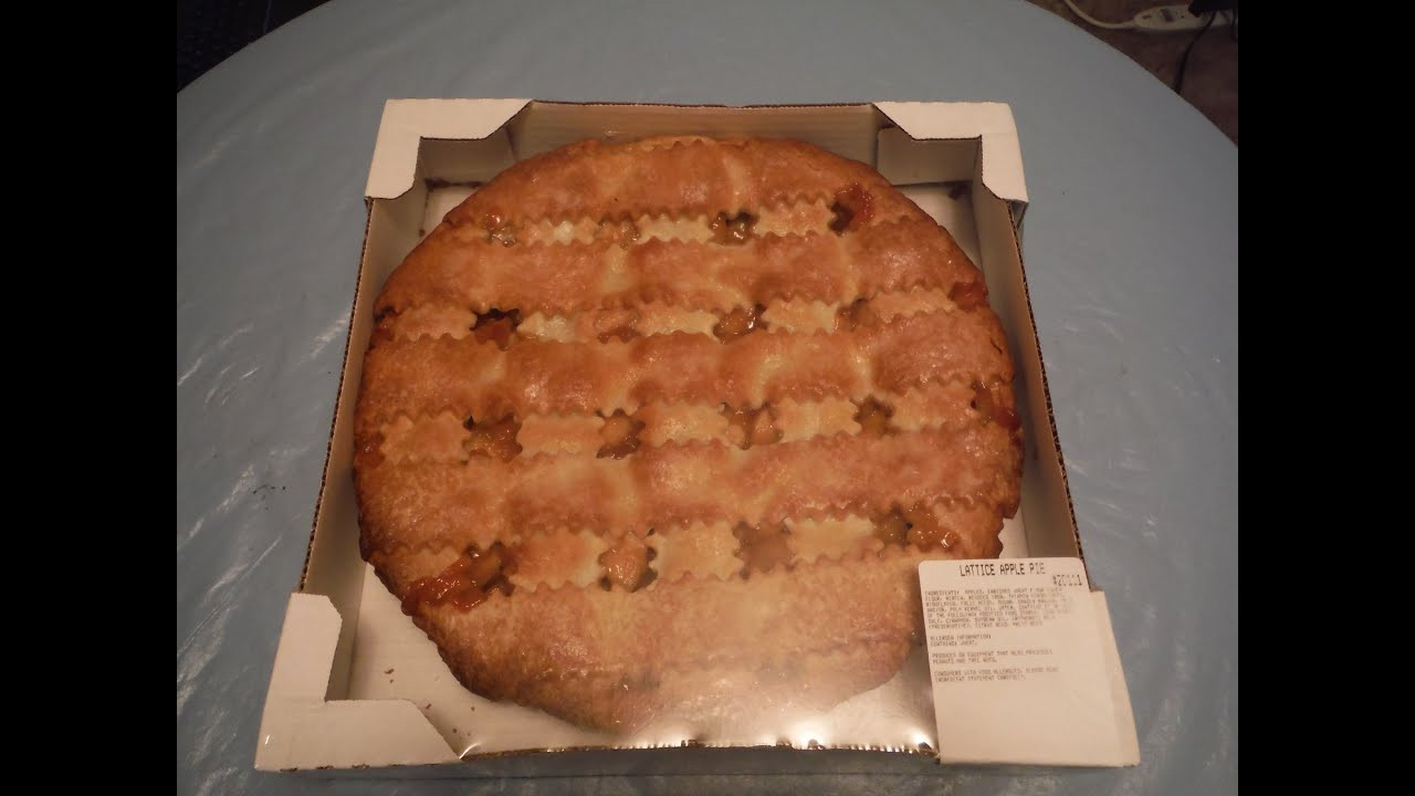 Costco Pies Thanksgiving
 Entire container of Costco s Lattice Apple Pie Challenge
