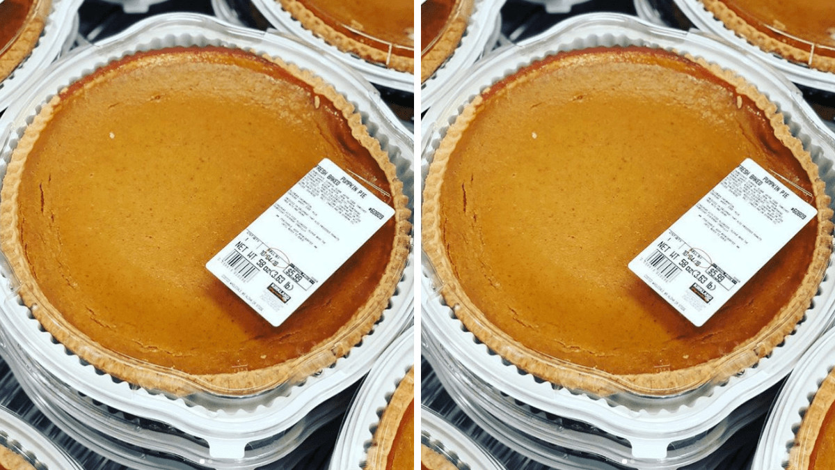Costco Pies Thanksgiving
 Costco s 4 Pound Pumpkin Pie Is Back Simplemost