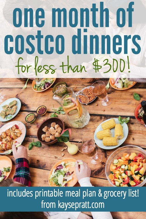 Costco Thanksgiving Dinner
 e Month of Costco Dinners for less than $300 Money