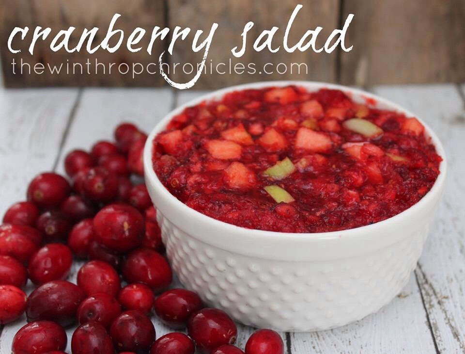 Cranberry Jello Salad Recipes Thanksgiving
 Cranberry Jello Salad Yummy 👍