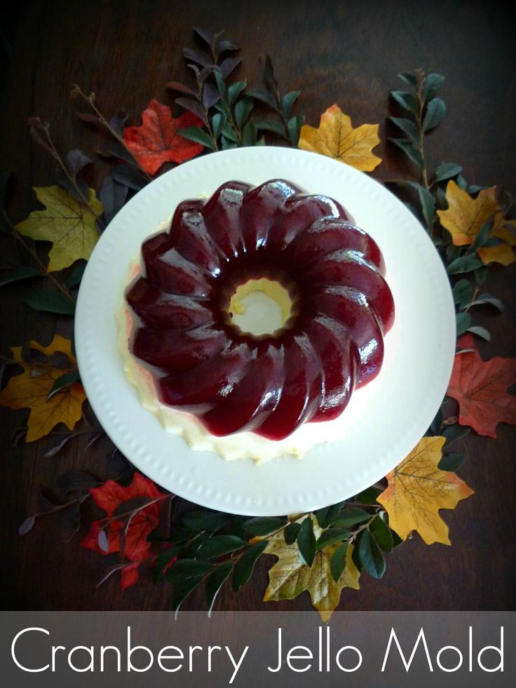 Cranberry Recipes Thanksgiving
 25 best ideas about Cranberry jello on Pinterest