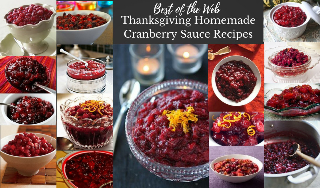 Cranberry Relish Recipes Thanksgiving
 Best of the Web Thanksgiving Homemade Cranberry Sauce Recipes