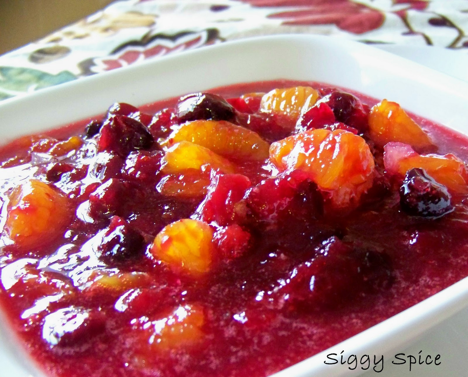 Cranberry Sauce Thanksgiving Side Dishes
 Siggy Spice Thanksgiving Side Dish Extravaganza