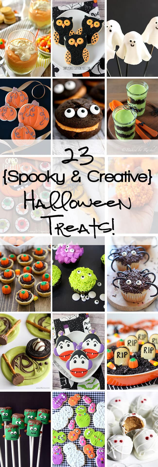 Creative Halloween Desserts
 23 Spooky & Creative Halloween Treats