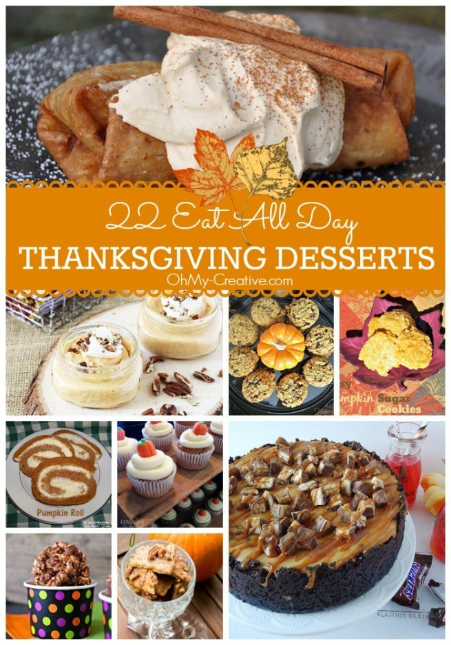 Creative Thanksgiving Desserts
 25 Delicious Thanksgiving Dessert Ideas For The Family