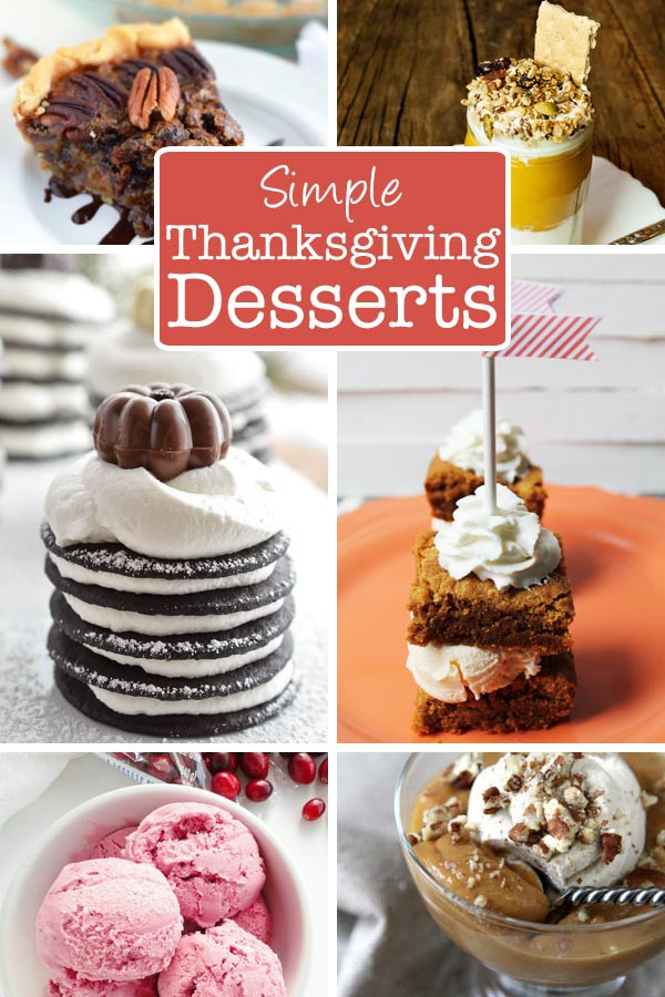 Creative Thanksgiving Desserts
 30 Simple Thanksgiving Dessert Recipes The Mom Creative