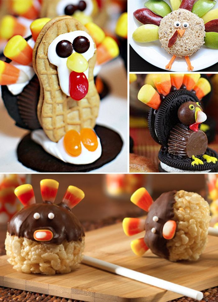 Creative Thanksgiving Desserts
 Creative Thanksgiving Food & Craft Ideas