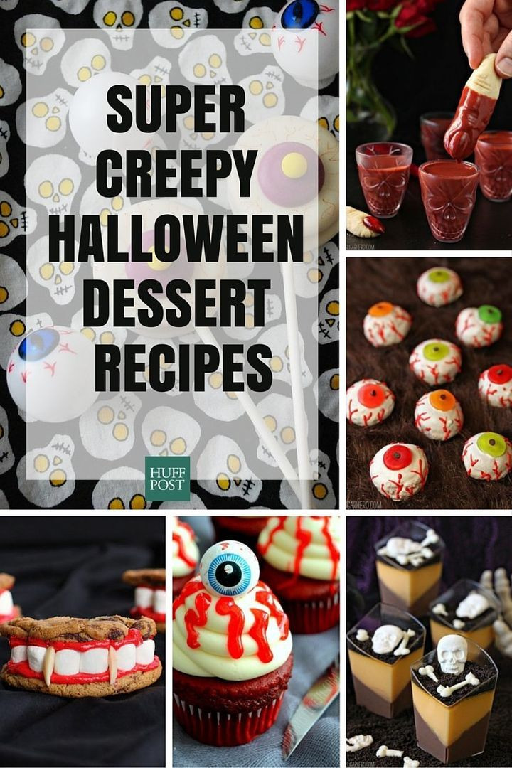 Creepy Halloween Desserts
 The Creepiest Scariest Dessert Recipes Your Halloween