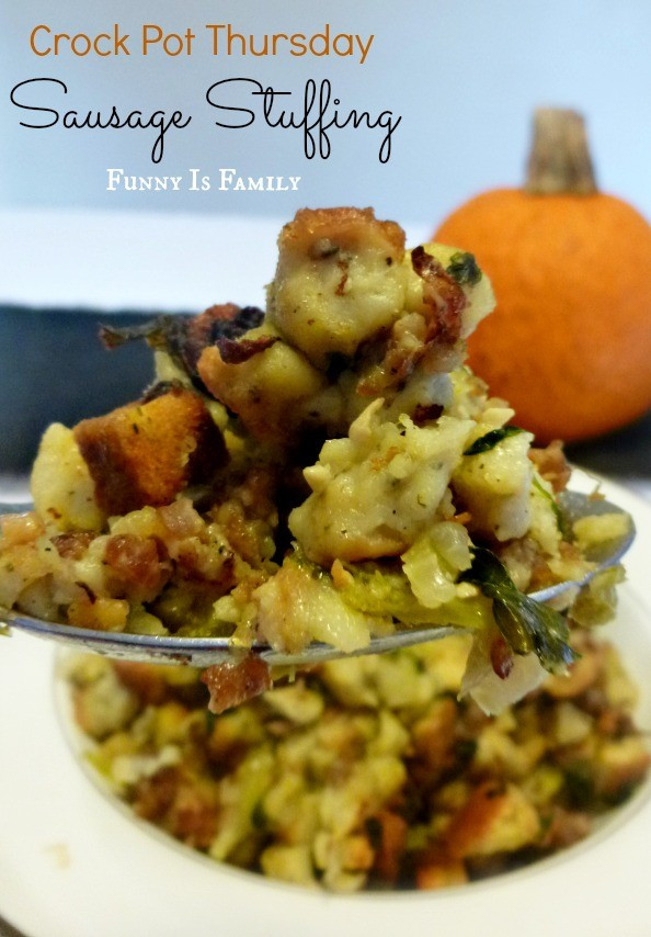 Crock Pot Side Dishes For Thanksgiving
 Crock Pot Sausage Stuffing