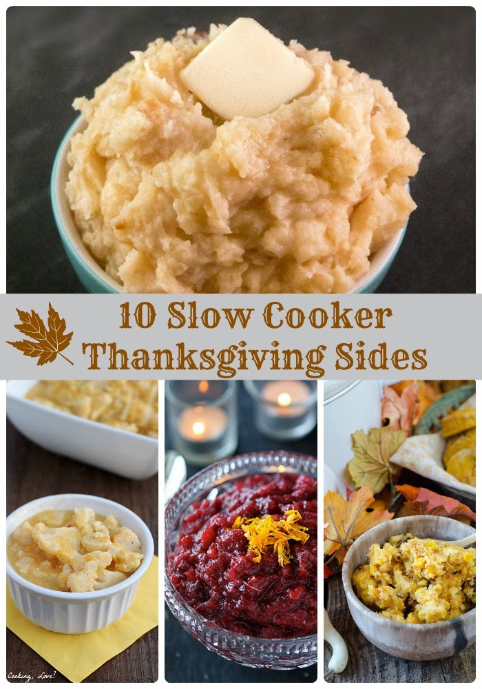 Crock Pot Side Dishes For Thanksgiving
 Frugal Foo Mama 10 Slow Cooker Thanksgiving Sides