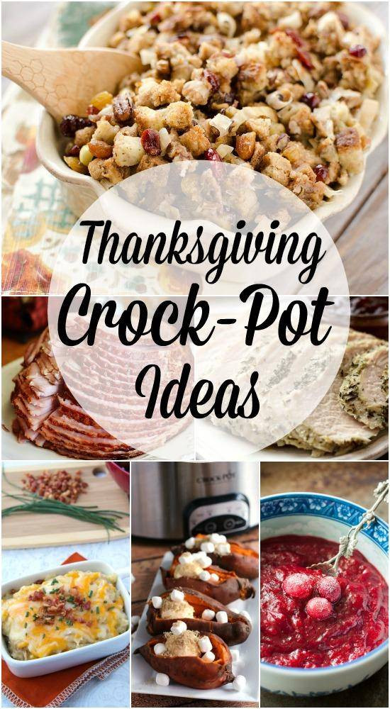 Crock Pot Side Dishes For Thanksgiving
 Thanksgiving Crockpot Recipes