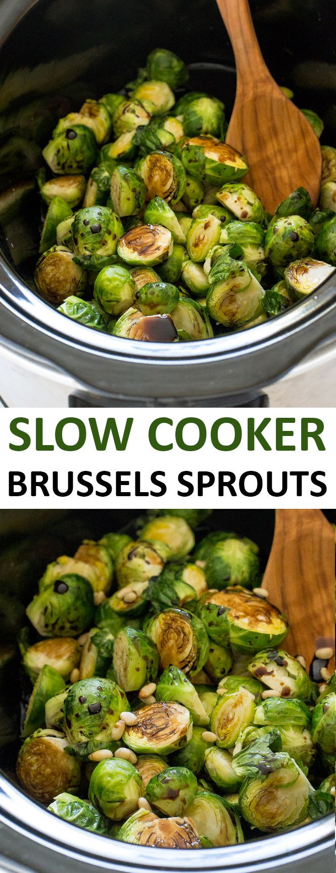 Crockpot Side Dishes For Thanksgiving
 Slow Cooker Balsamic Brussels Sprouts Recipe