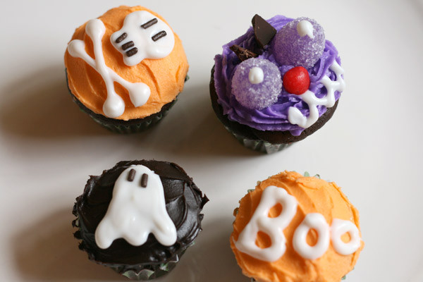Cupcakes Para Halloween
 Fichas de Inglés para niños Halloween cupcakes