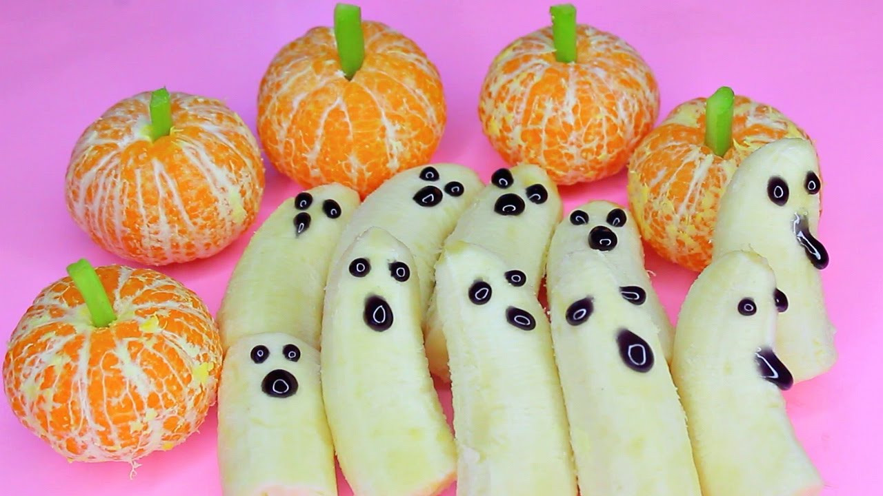Cute Halloween Desserts
 DIY Cute & Healthy Halloween Treats Banana Ghosts and