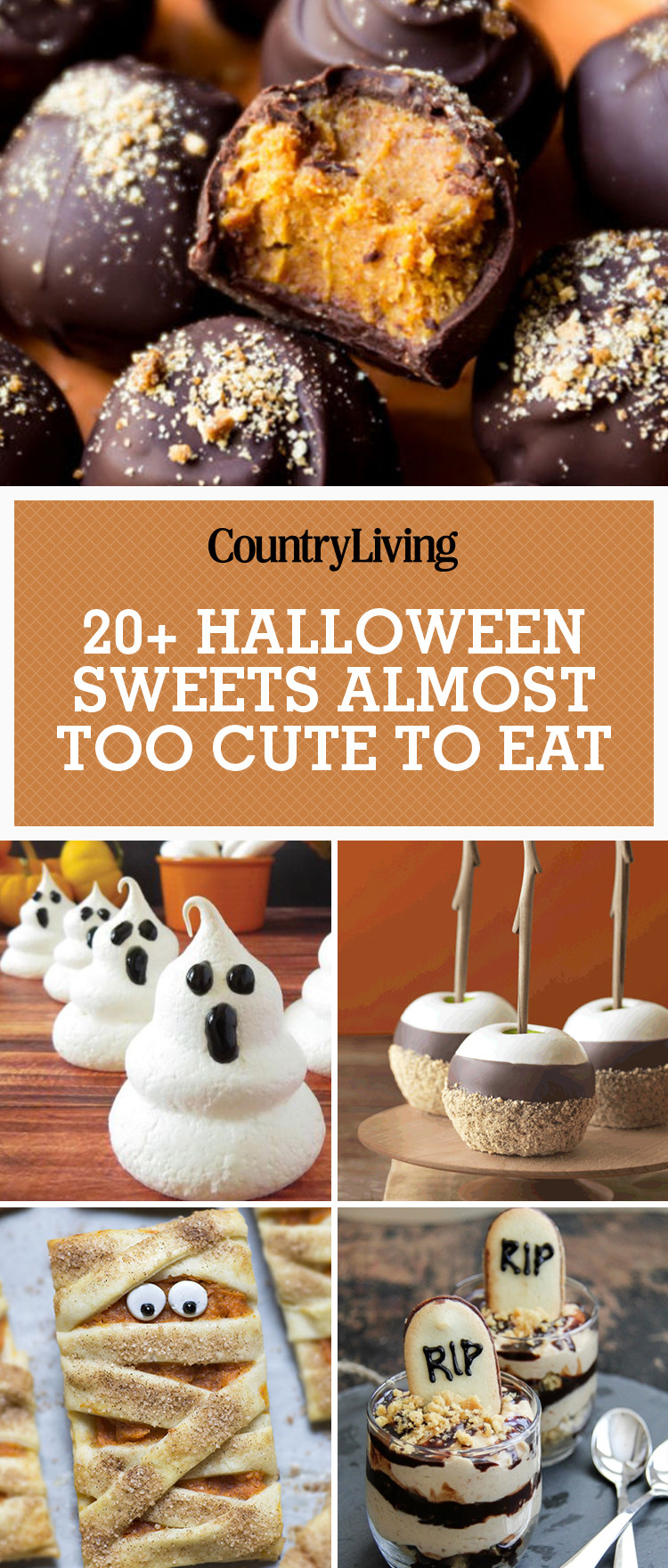 Cute Halloween Desserts
 30 Halloween Sweets Recipes Halloween Party Sweets