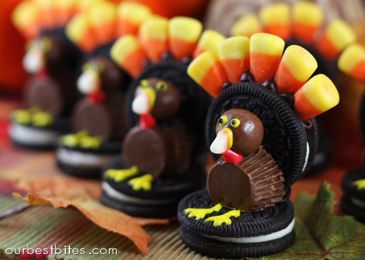 Cute Thanksgiving Desserts
 Oreo Turkey Treats For Thanksgiving