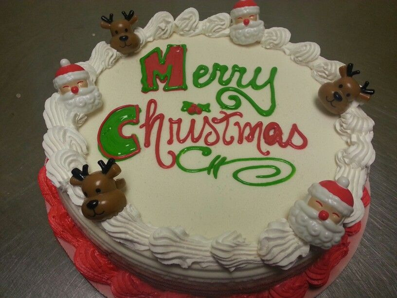 Dairy Queen Christmas Cakes
 Merry Christmas
