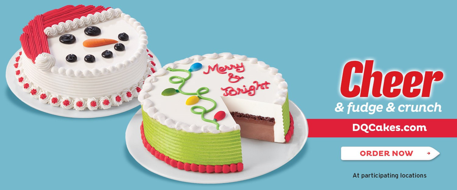 Dairy Queen Christmas Cakes
 Dairy Queen Fan Food not Fast Food™ Treats Food Drinks