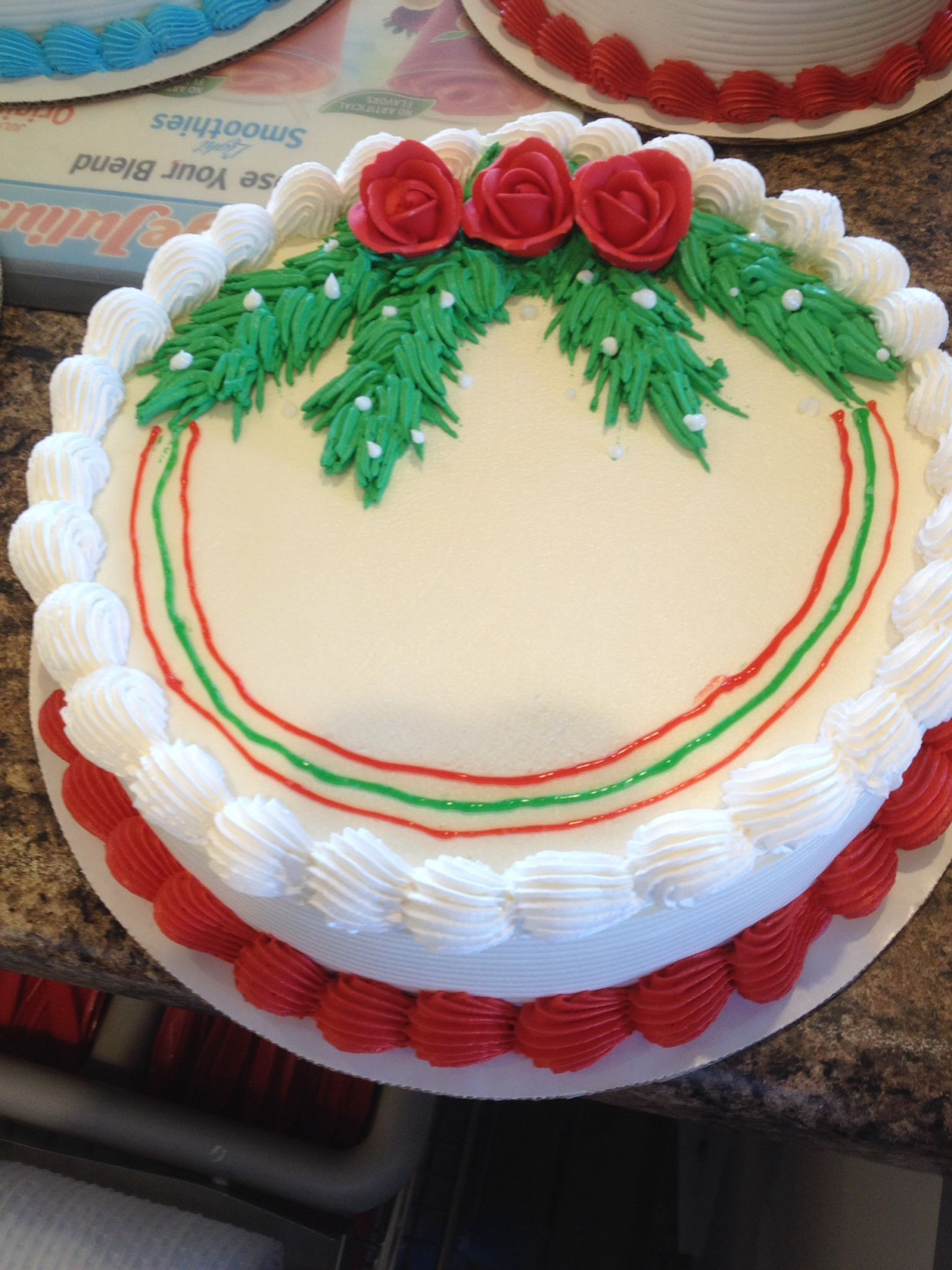Dairy Queen Christmas Cakes
 DQ cakes Dairy Queen Christmas Red Roses