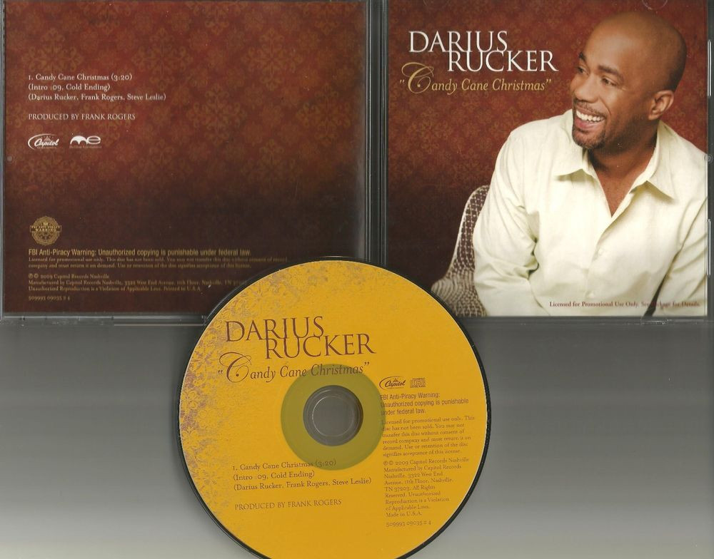 Darius Rucker Candy Cane Christmas
 Hootie & the Blowfish DARIUS RUCKER Candy Cane Christmas