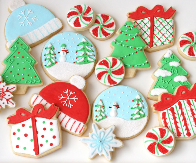 Decorated Christmas Cookies Recipes
 Decorated Christmas Cookies – Glorious Treats