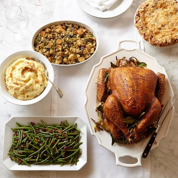 Delivered Thanksgiving Dinners
 Turkey Dinner Delivered Christmas from Williams Sonoma