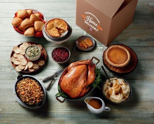 Delivered Thanksgiving Dinners
 Boston Market fers New Thanksgiving Home Delivery
