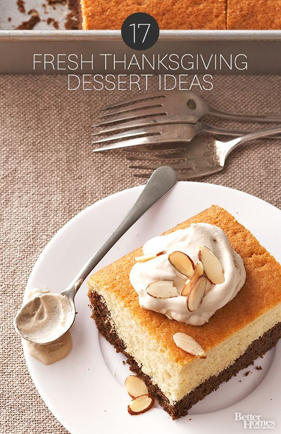 Dessert Idea For Thanksgiving
 17 Fresh Thanksgiving Dessert Ideas