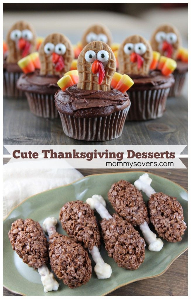 Dessert Idea For Thanksgiving
 Here are some cute Thanksgiving desserts that will impress
