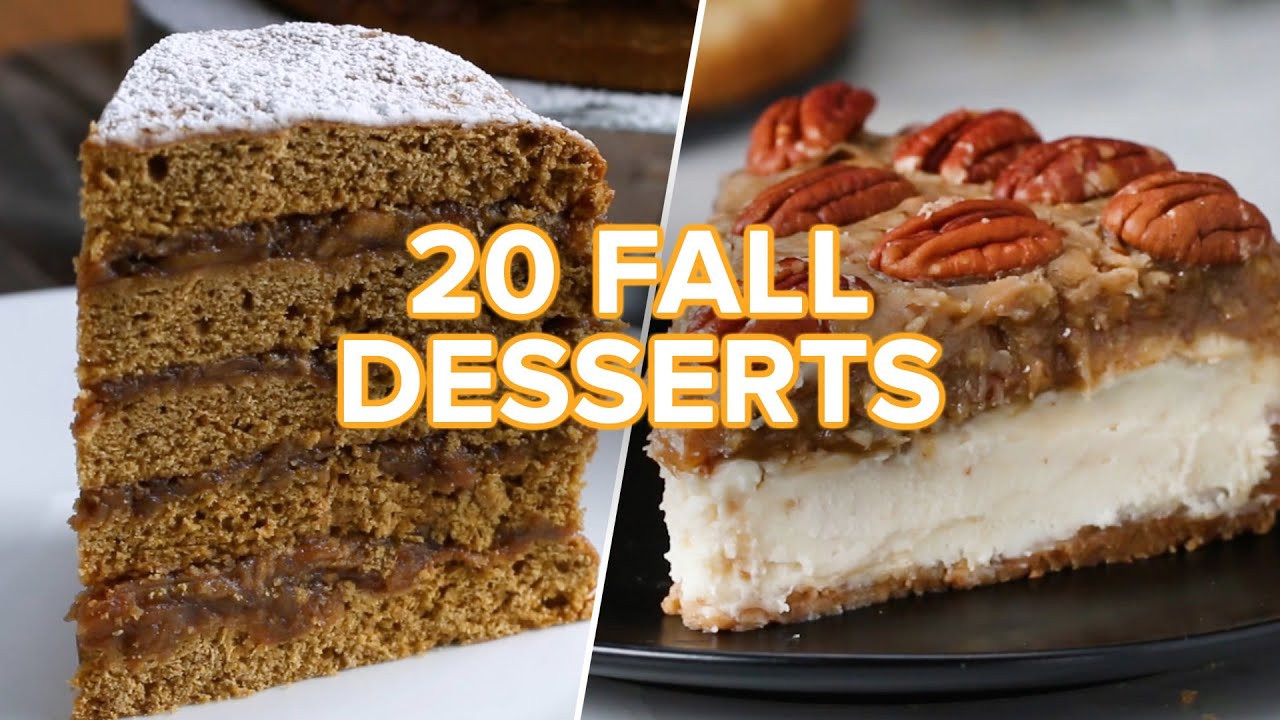 Desserts For Fall
 20 Tasty Fall Desserts