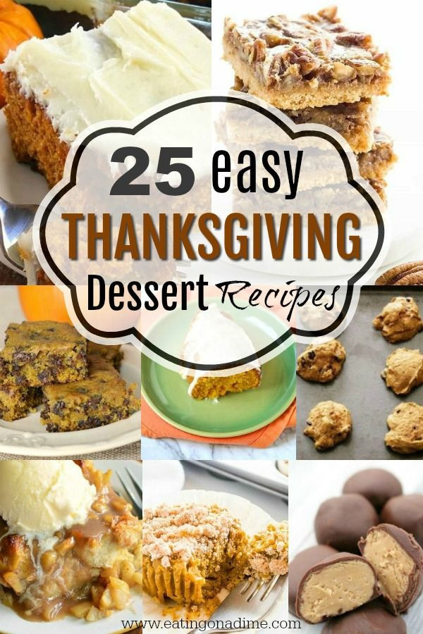 Desserts For Thanksgiving Dinner
 1789 best Eating on a Dime images on Pinterest