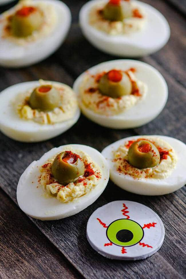 Deviled Eggs Halloween
 Paleo Witch Finger Cookies Vegan