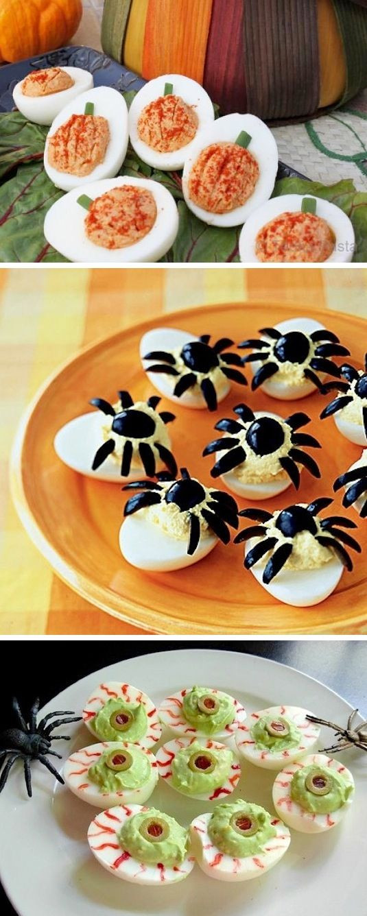 Deviled Eggs Halloween
 8 Healthy Halloween Treats Mama Bee Healthy