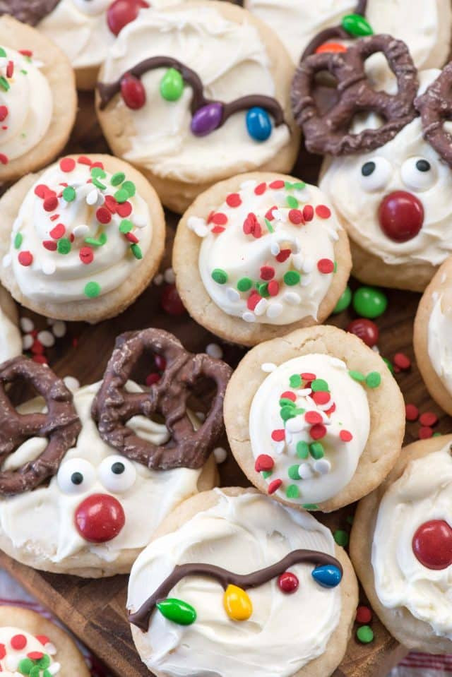 Different Christmas Cookies
 Christmas Sugar Cookies 3 ways Crazy for Crust