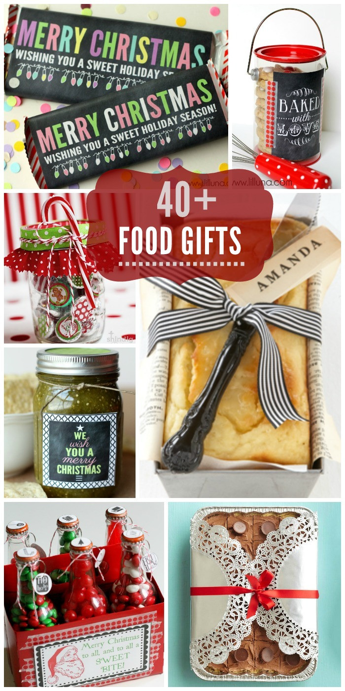 Diy Christmas Food Gifts
 Food Gift Ideas