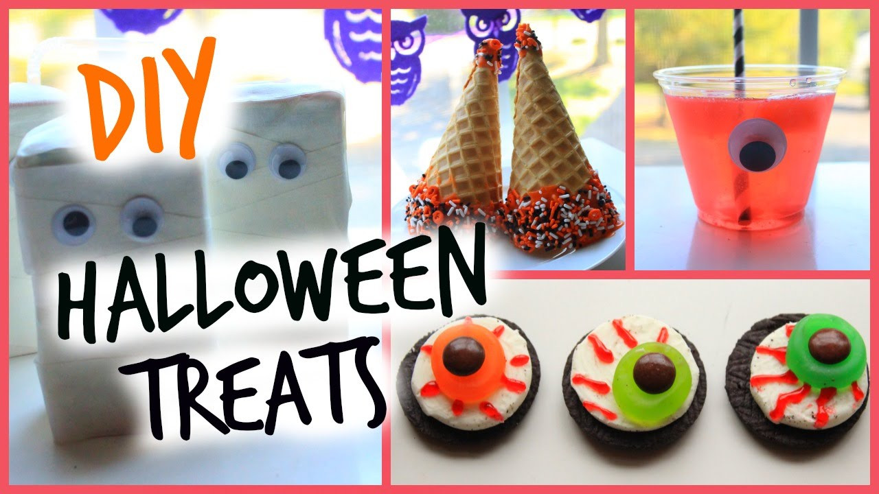 Diy Halloween Desserts
 DIY Halloween Sweet Treats
