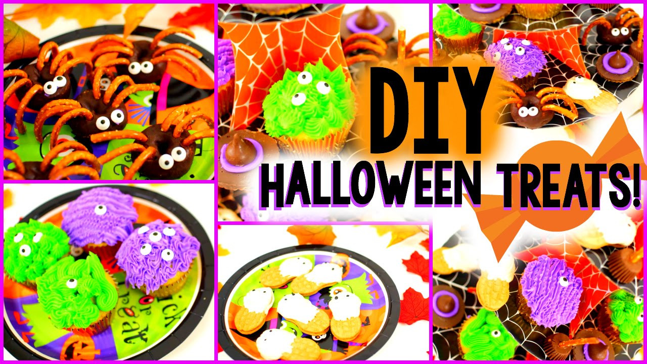 Diy Halloween Desserts
 DIY Halloween Treats Easy &Yummy