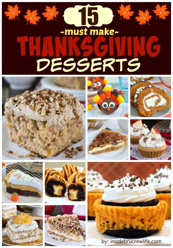 Diy Thanksgiving Desserts
 607 best images about DIY Thanksgiving on Pinterest