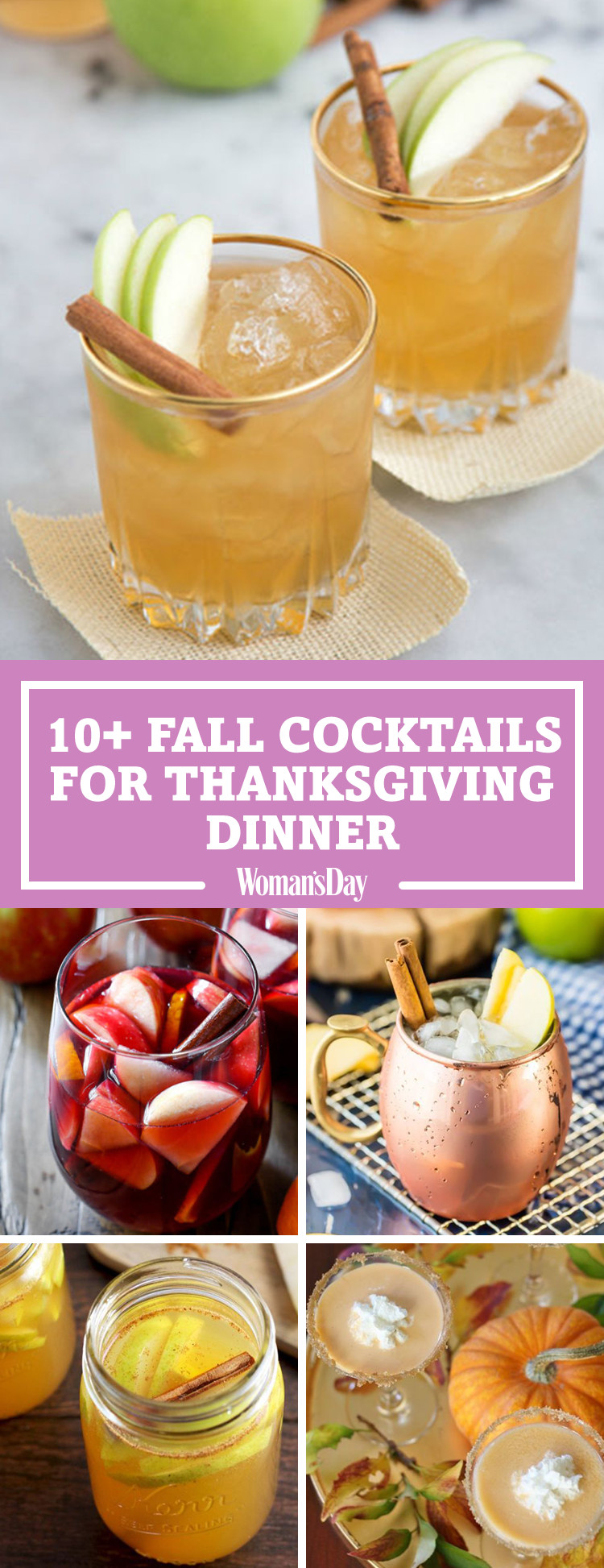 Drinks For Thanksgiving
 14 Best Fall Cocktails for Thanksgiving Recipes for Easy