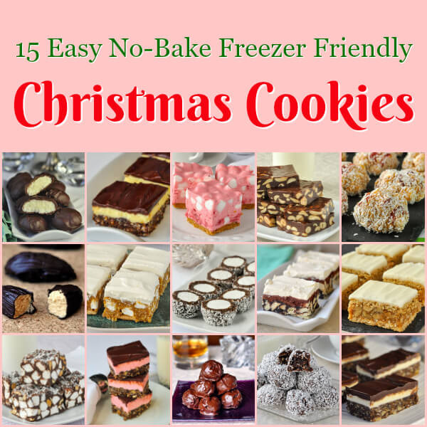 Easy Bake Christmas Cookies
 No Bake Christmas Cookies 15 easy recipes that are