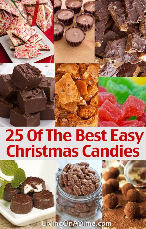 Easy Christmas Candy
 25 Easy Candy Recipes Perfect For The Holidays