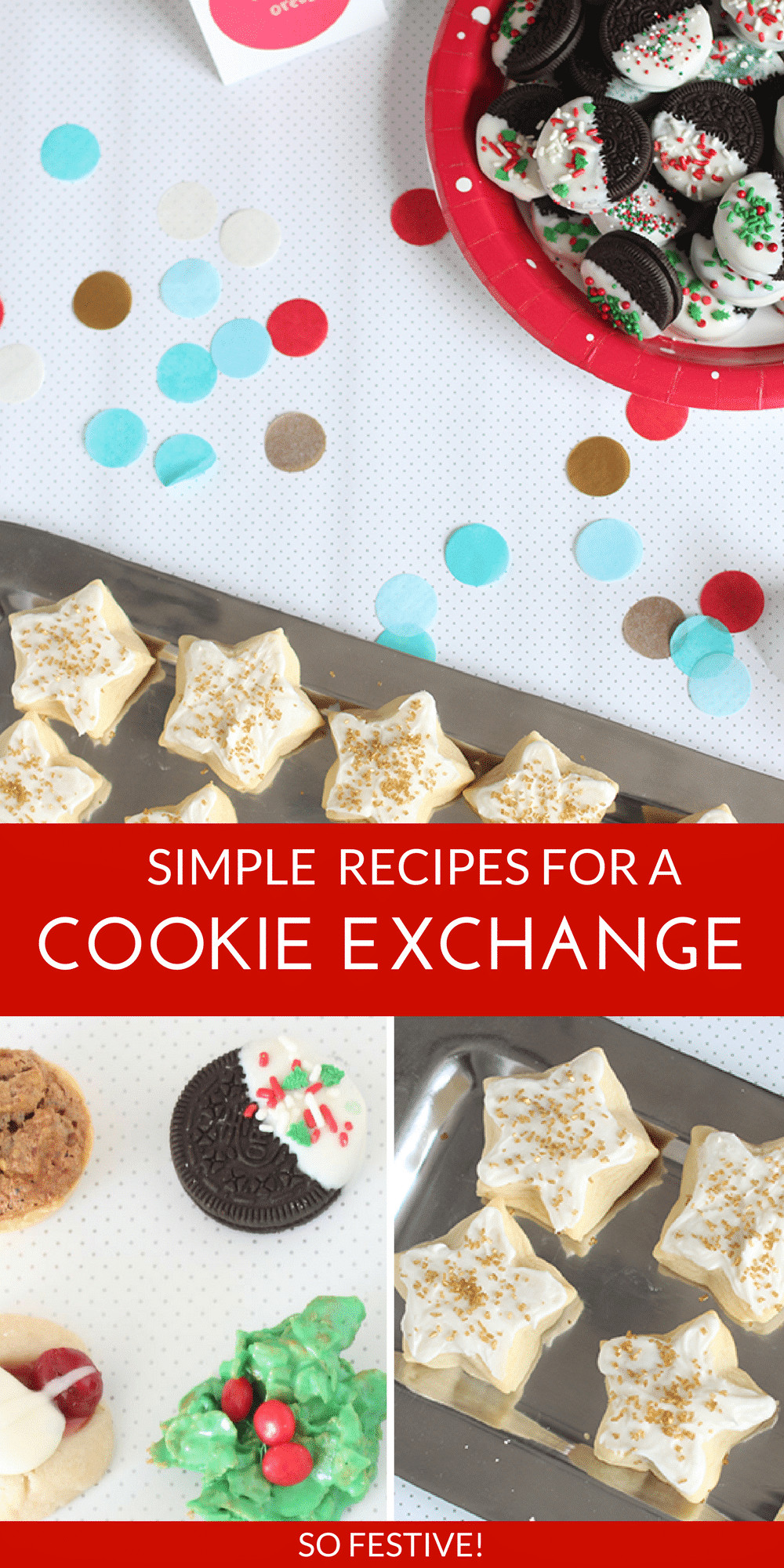 Easy Christmas Cookies For Exchange
 Cookie Exchange Winning Sugar Cookie Recipe So Festive