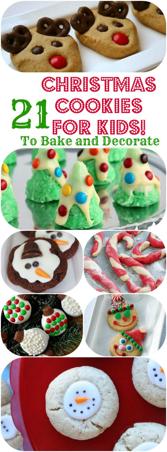 Easy Christmas Cookies Pinterest
 Cookies for kids Christmas cookies and Easy christmas