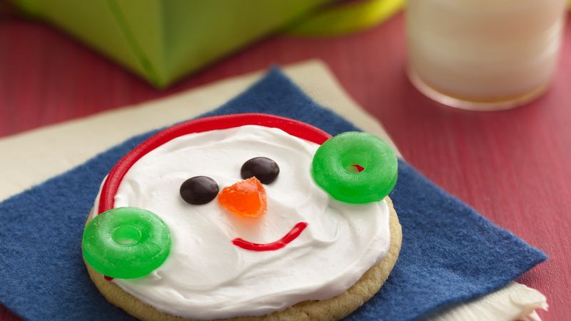 Easy Christmas Cookies To Make With Toddlers
 Easy Snowman Cookies Recipe BettyCrocker